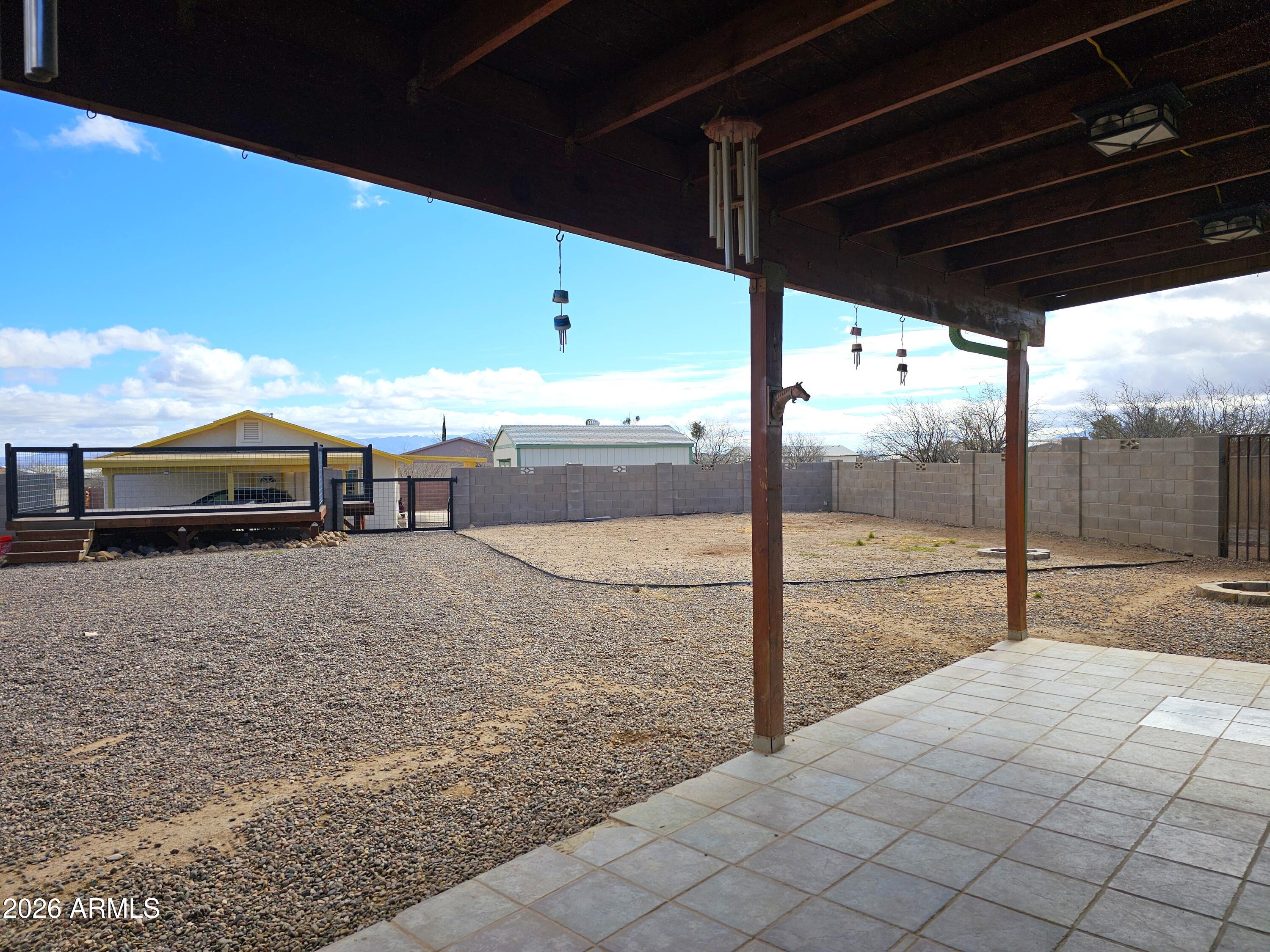 5705 South Wild Rose Road Hereford, AZ 85615 - Photo 26 of 39 a view of a porch