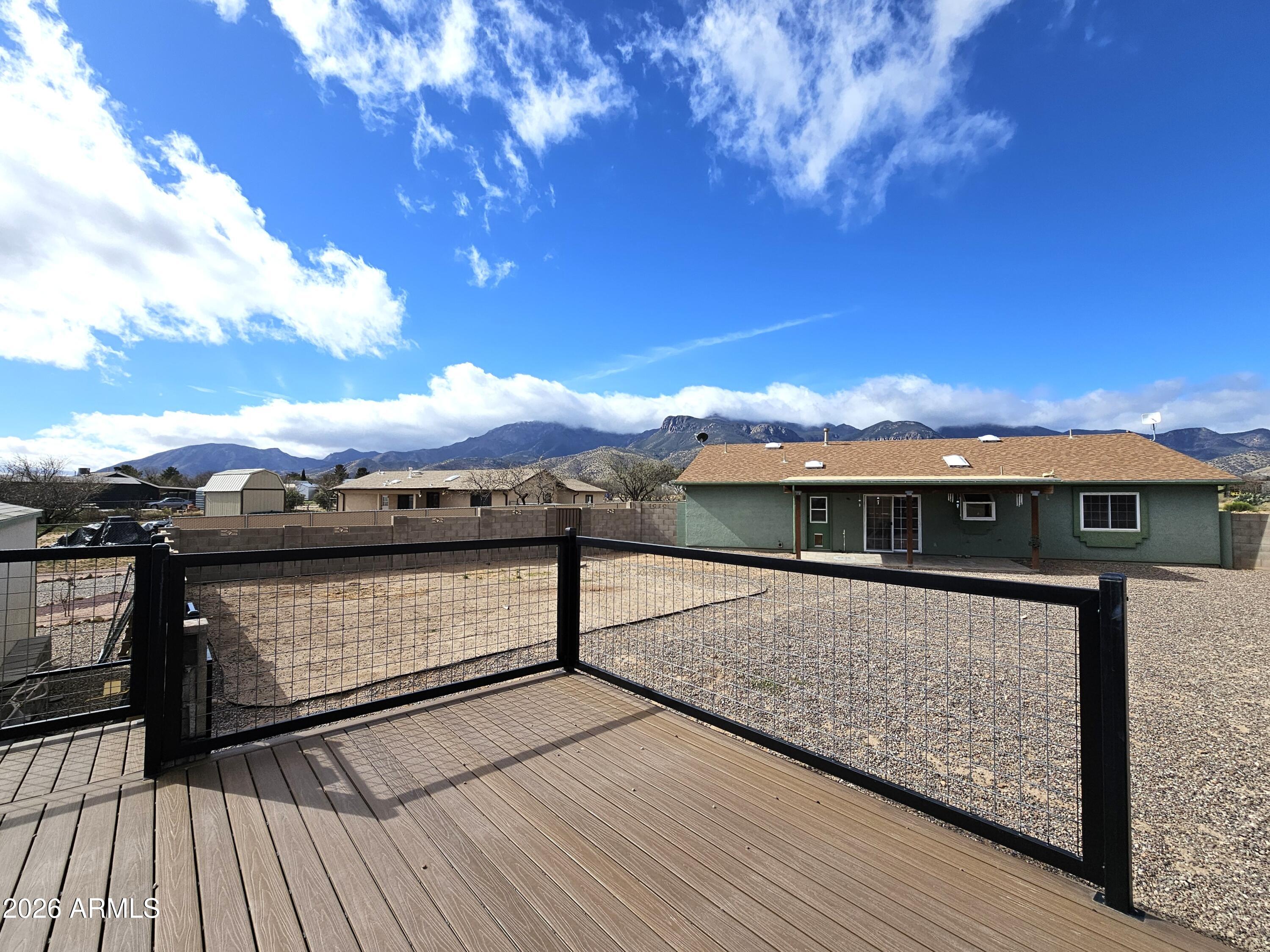 5705 South Wild Rose Road Hereford, AZ 85615 - Photo 28 of 39 a view of a terrace with sky view
