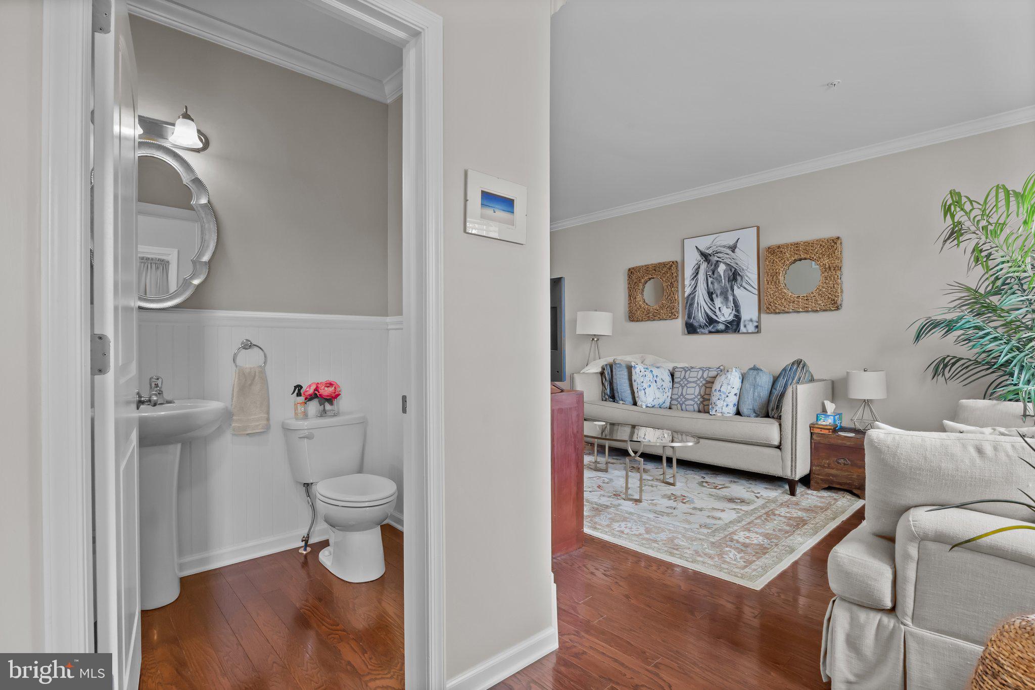 3799 Jacob Stout Road, Unit 9 Doylestown, PA 18902 - Photo 9 of 42 a living room with furniture and a potted plant