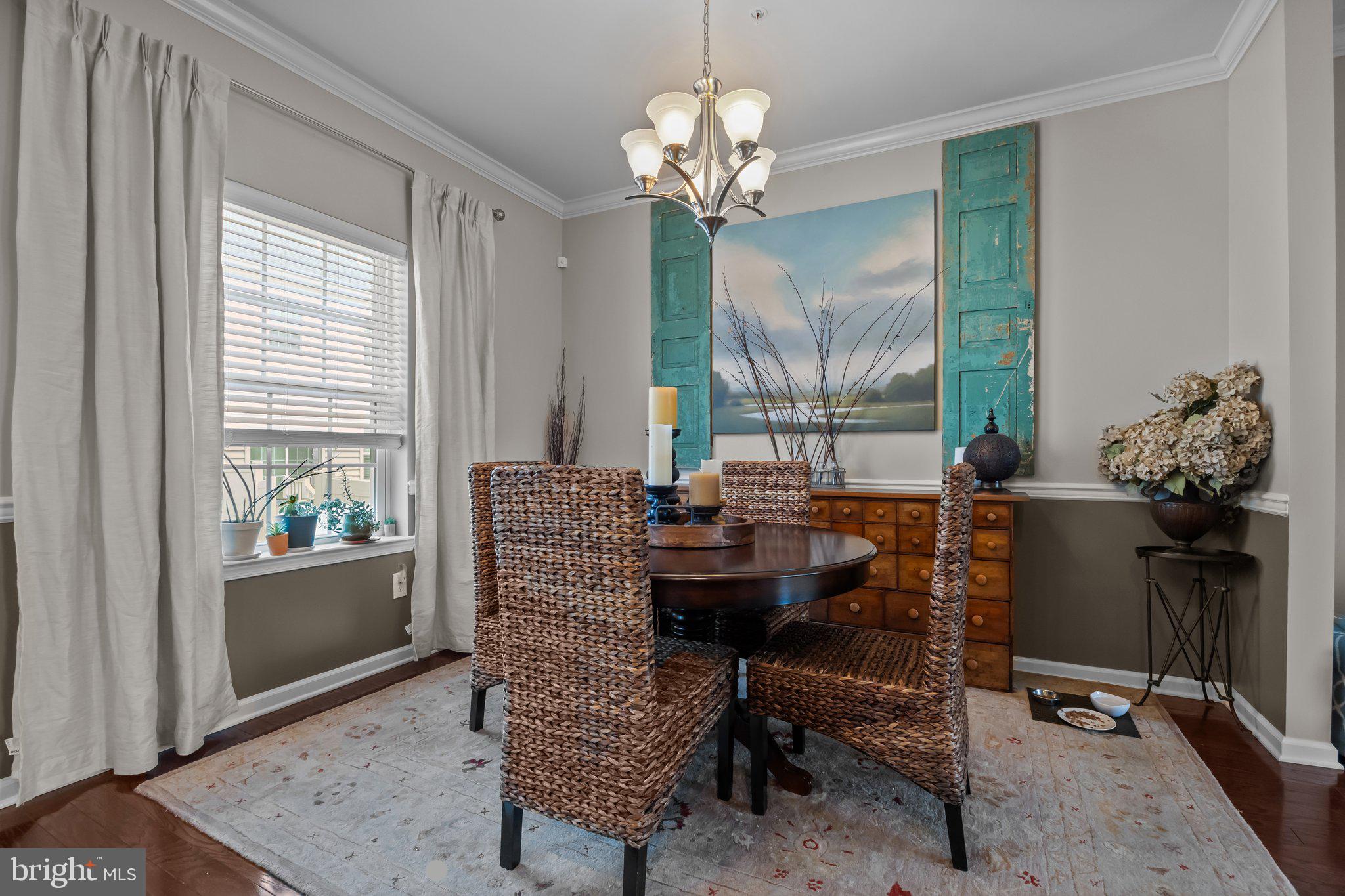 3799 Jacob Stout Road, Unit 9 Doylestown, PA 18902 - Photo 10 of 42 a dining room with furniture and window