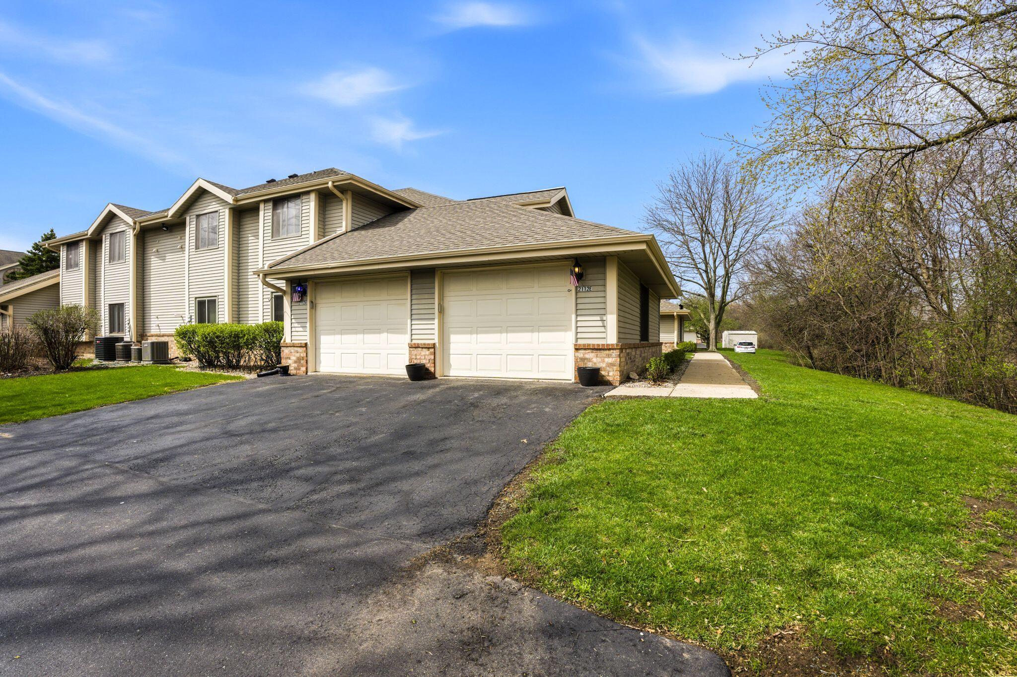 2112 Woodburn Road, Unit E Waukesha, WI 53188 - Photo 23 of 24 Private Garage
