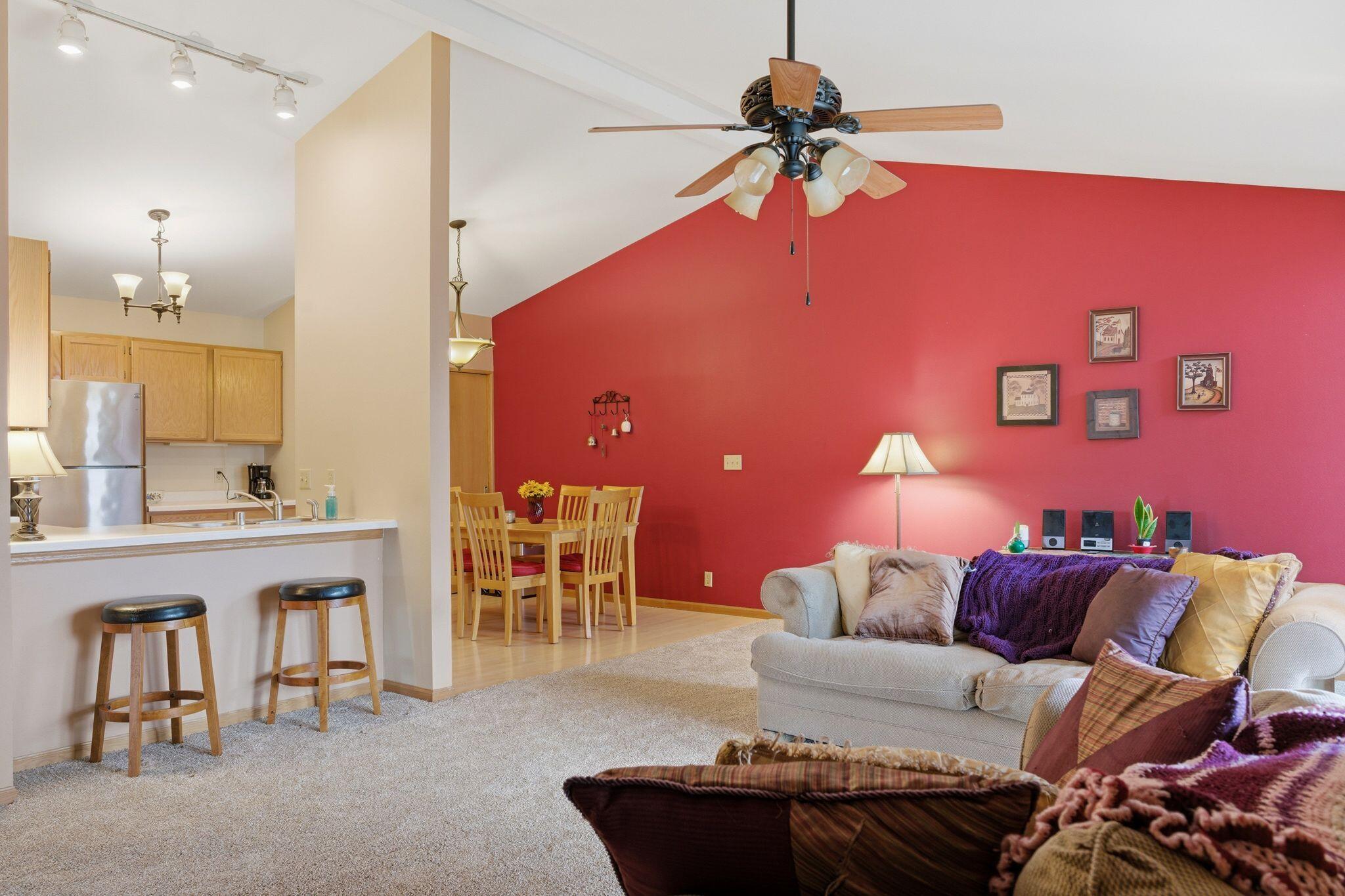 2112 Woodburn Road, Unit E Waukesha, WI 53188 - Photo 6 of 24 Living Room