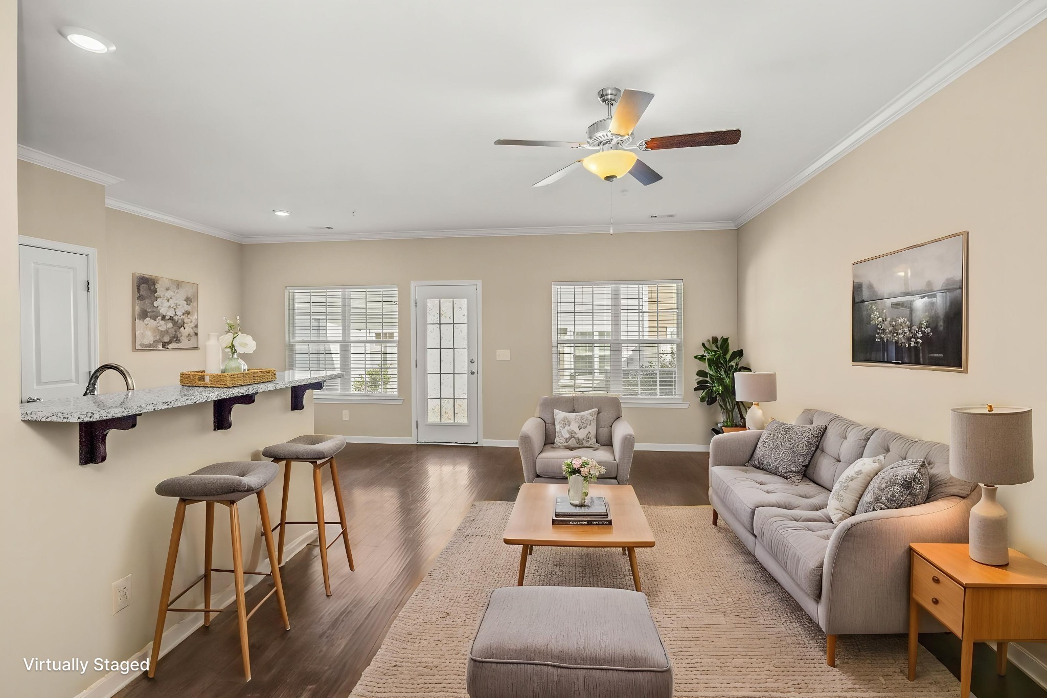 112 Bergen Drive Spring Hill, TN 37174 - Photo 2 of 37 a living room with furniture and wooden floor