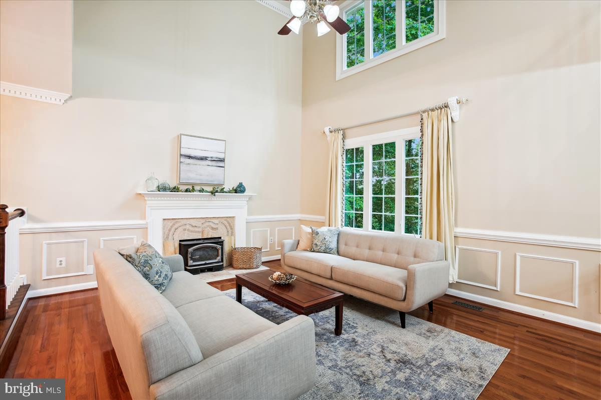 12221 Chapel Road Clifton, VA 20124 - Photo 11 of 93 Living Room with Walls of Windows.