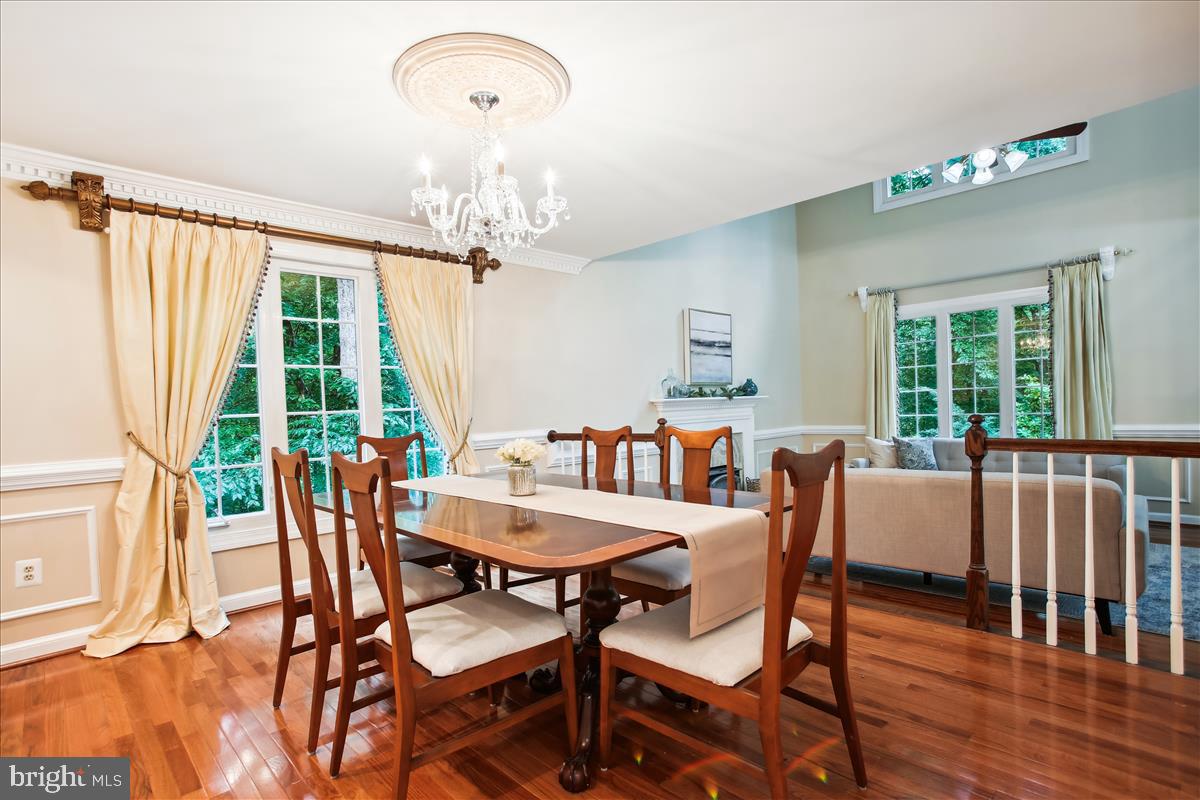 12221 Chapel Road Clifton, VA 20124 - Photo 14 of 93 Dining Room with Casement Windows & View.