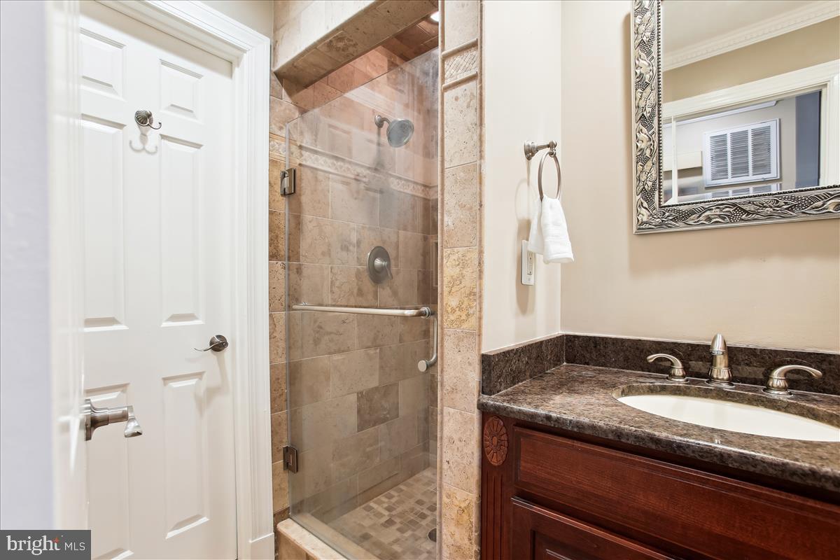 12221 Chapel Road Clifton, VA 20124 - Photo 30 of 93 Shower and Granite Topped Vanity