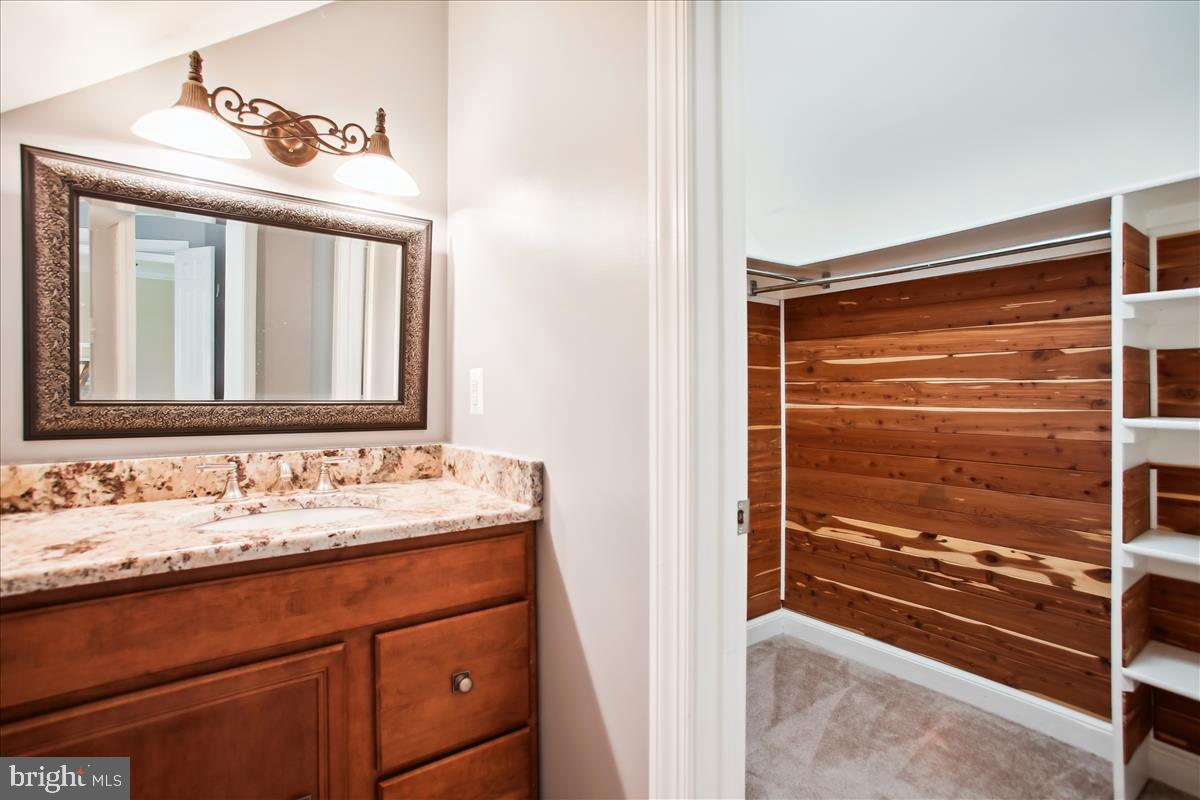 12221 Chapel Road Clifton, VA 20124 - Photo 40 of 93 Primary Vanity & Cedar Closet.