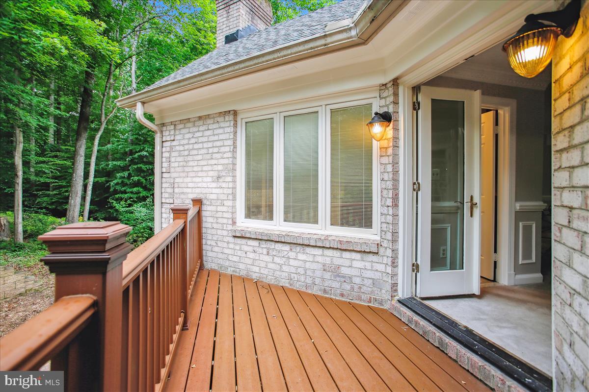 12221 Chapel Road Clifton, VA 20124 - Photo 43 of 93 Balcony with Doors to Deck.