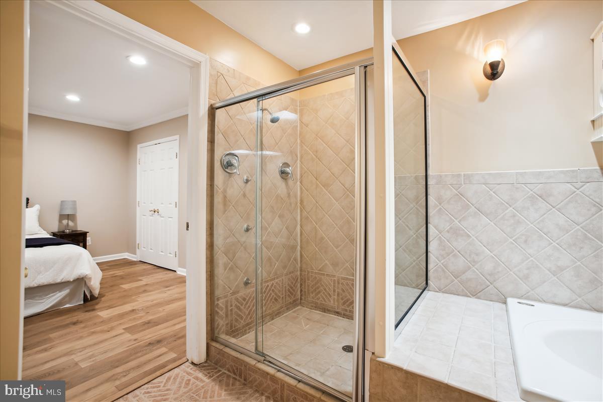 12221 Chapel Road Clifton, VA 20124 - Photo 68 of 93 Lower Walk-In Shower.