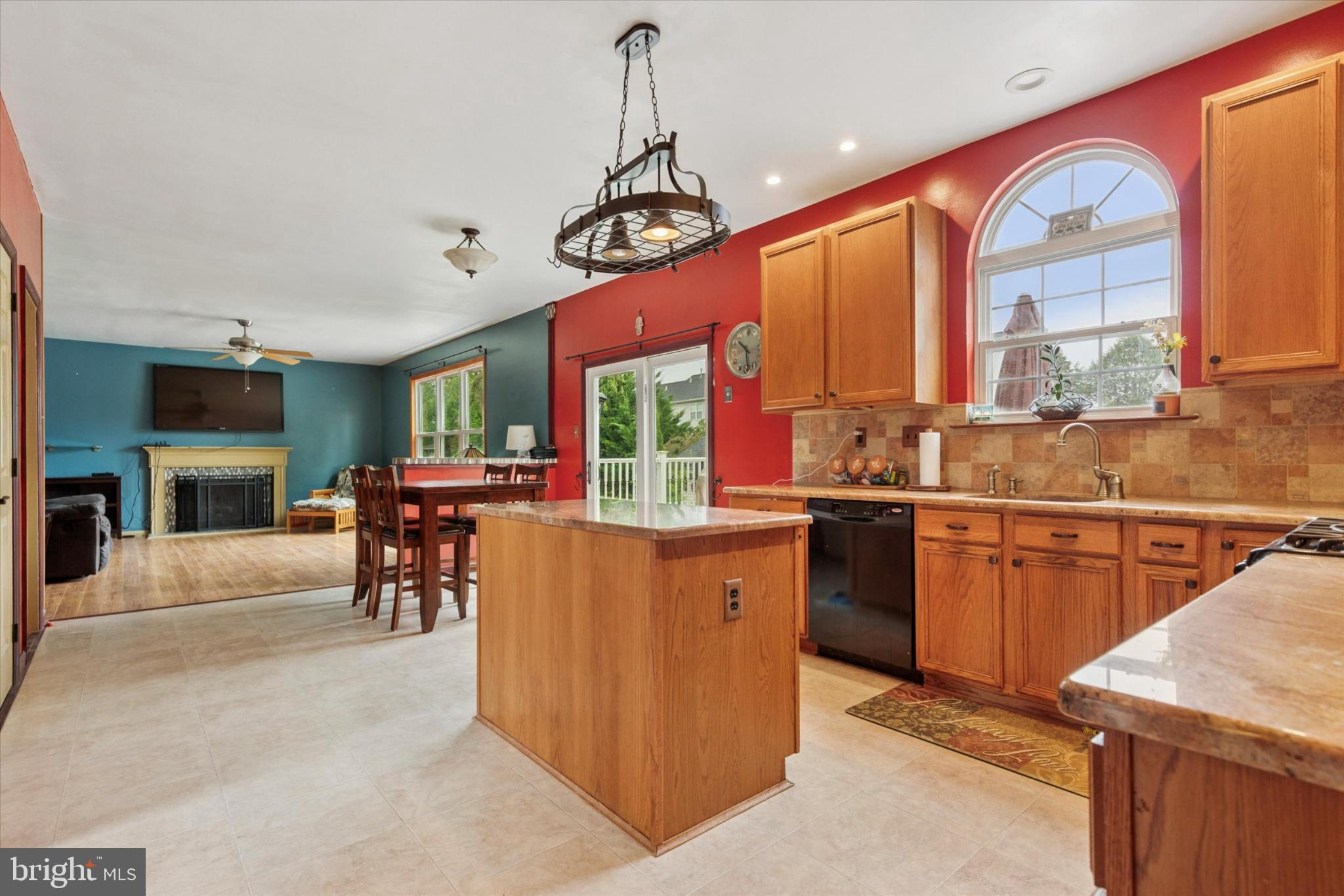 227 Beech Lane Perkasie, PA 18944 - Photo 6 of 34 Vibrant kitchen with open living space.