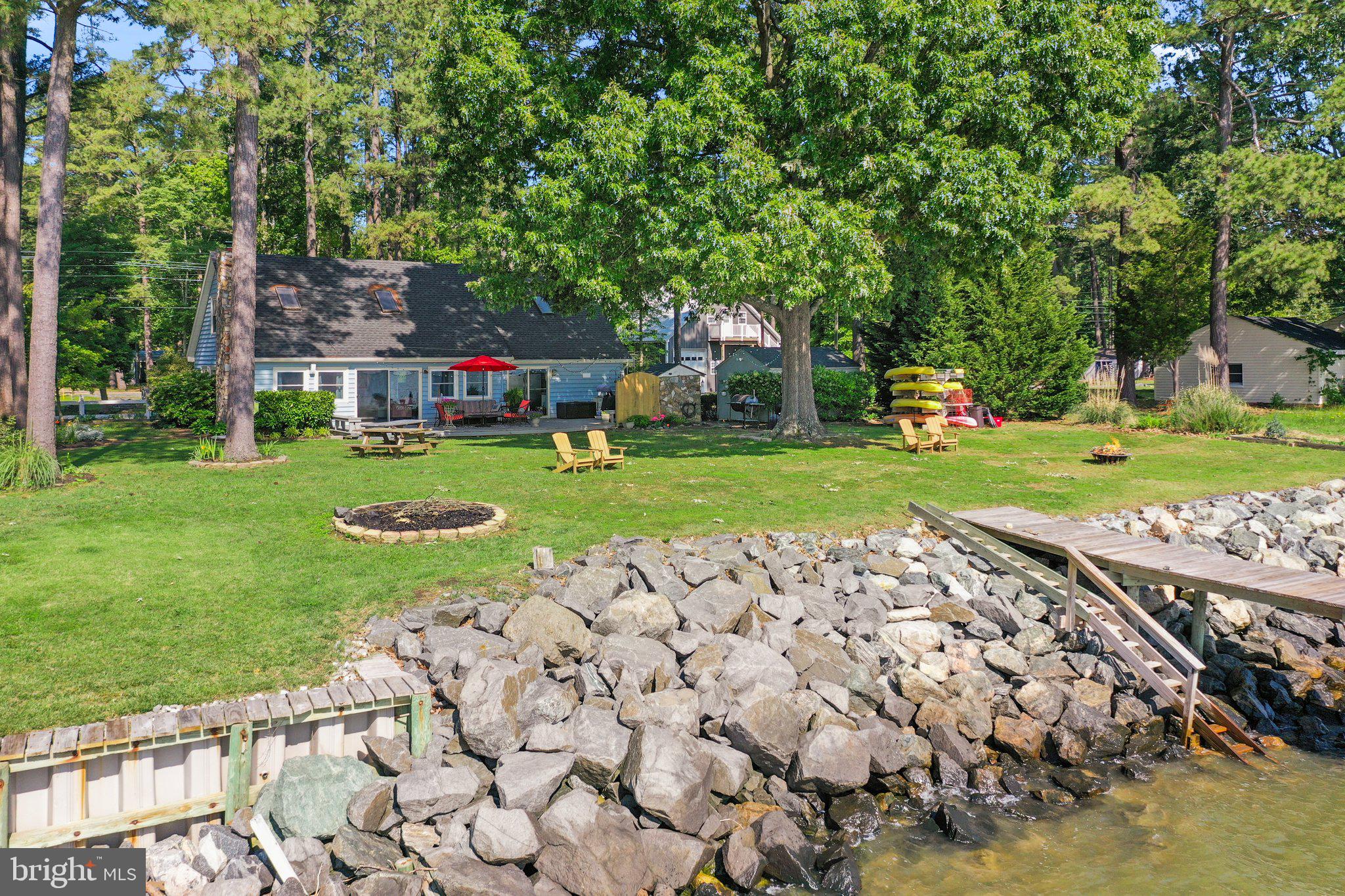 105 Bayview Lane Hague, VA 22469 - Photo 3 of 48 Extensive rip rap