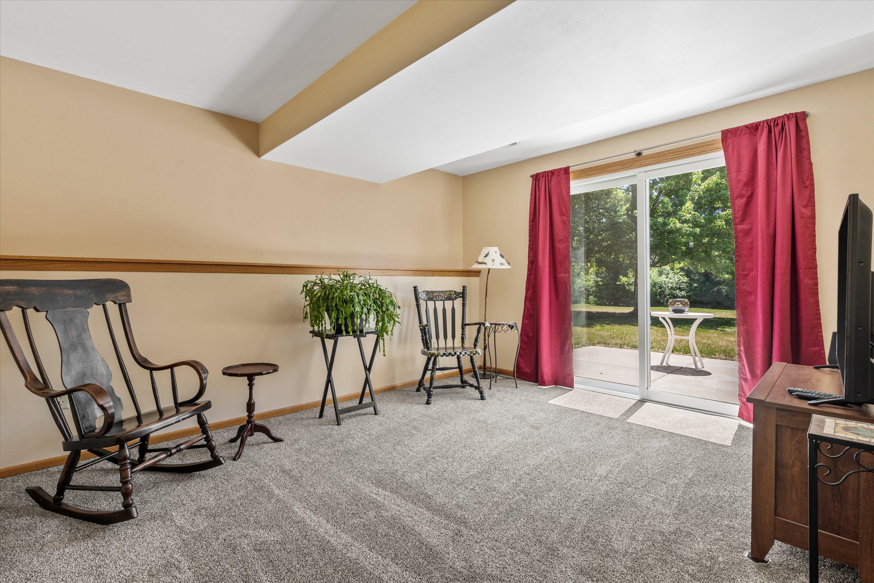620 Prairie View Drive North Prairie, WI 53153 - Photo 45 of 52 Family Room With Terraced Patio Space