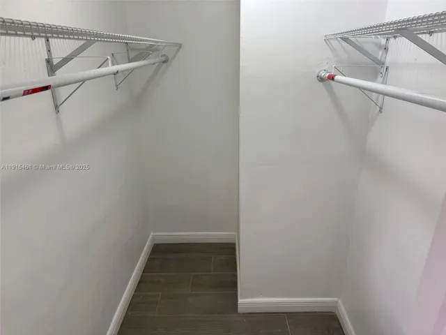 a view of walk in closet