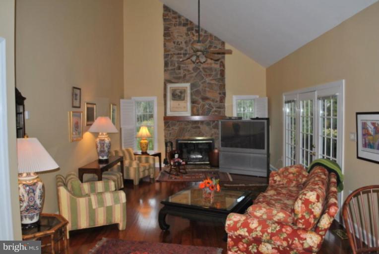 509 Brindley Place Southwest Leesburg, VA 20175 - Photo 13 of 30 Huge Family Room with Triple French Doors to Porch