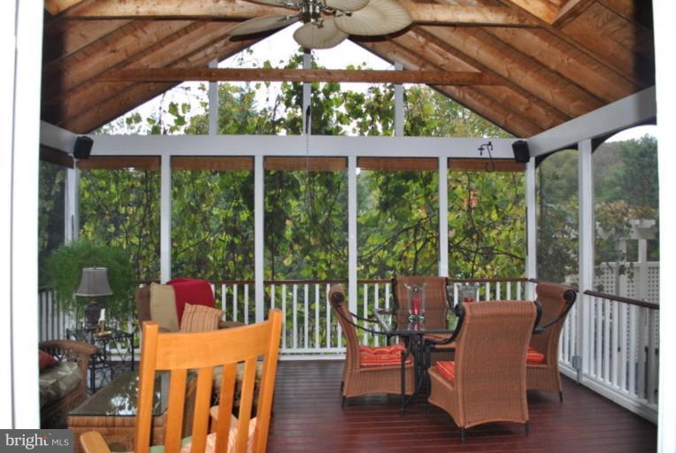 509 Brindley Place Southwest Leesburg, VA 20175 - Photo 20 of 30 2nd View of Sunroom with Vaulted Ceilings
