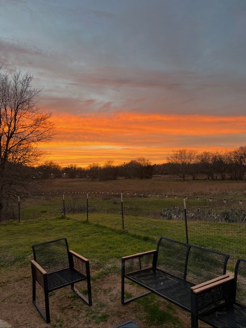 739 Pear Street Lockhart, TX 78644 - Photo 39 of 40 Evenings here are made for enjoying the unforgettable Texas sunsets.