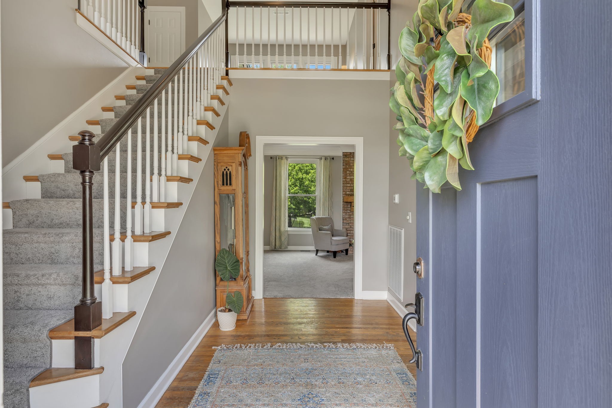 2226 Oakleaf Drive Franklin, TN 37064 - Photo 6 of 70 a view of entryway and hall with wooden floor