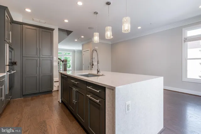 a view of a building from a balcony