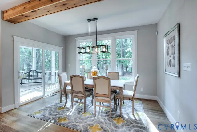 a living room with furniture or fireplace and a large window