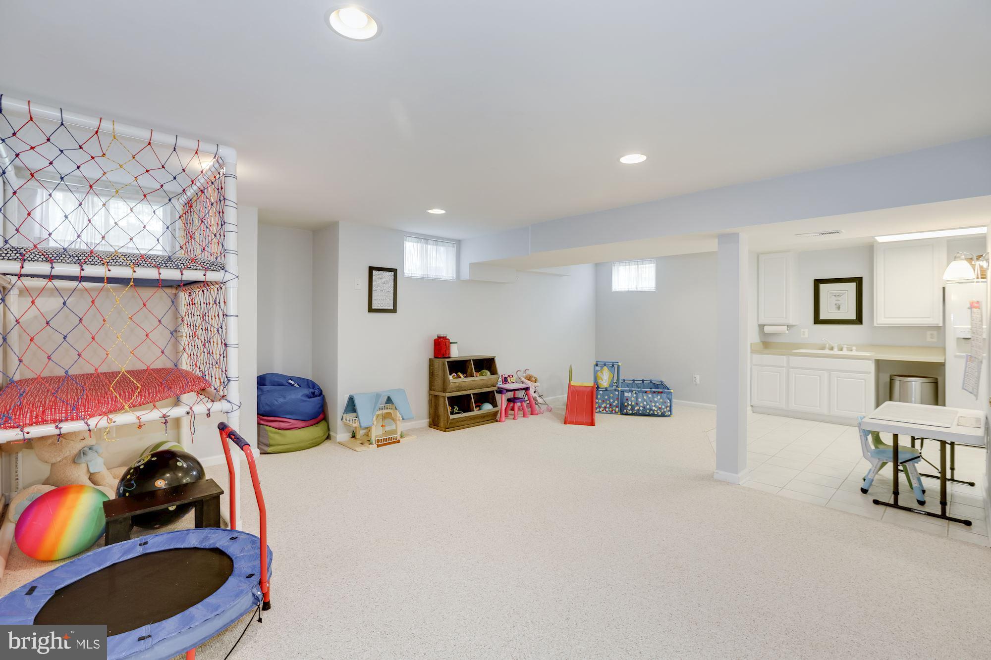47758 Blockhouse Point Place Sterling, VA 20165 - Photo 28 of 34 Lower level play area (conveys!)
