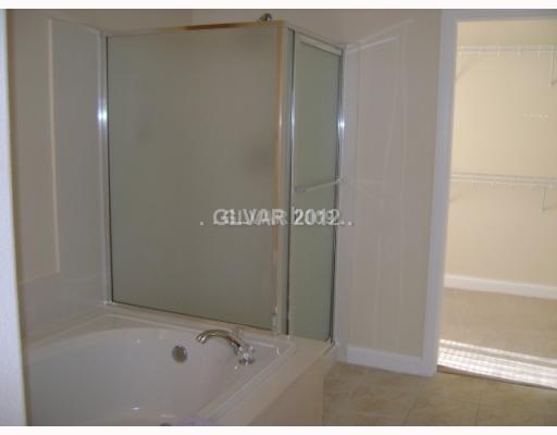 521 Ivy Spring Street Las Vegas, NV 89138 - Photo 10 of 18 Master Bath/Spa. with nice sized walk in closet