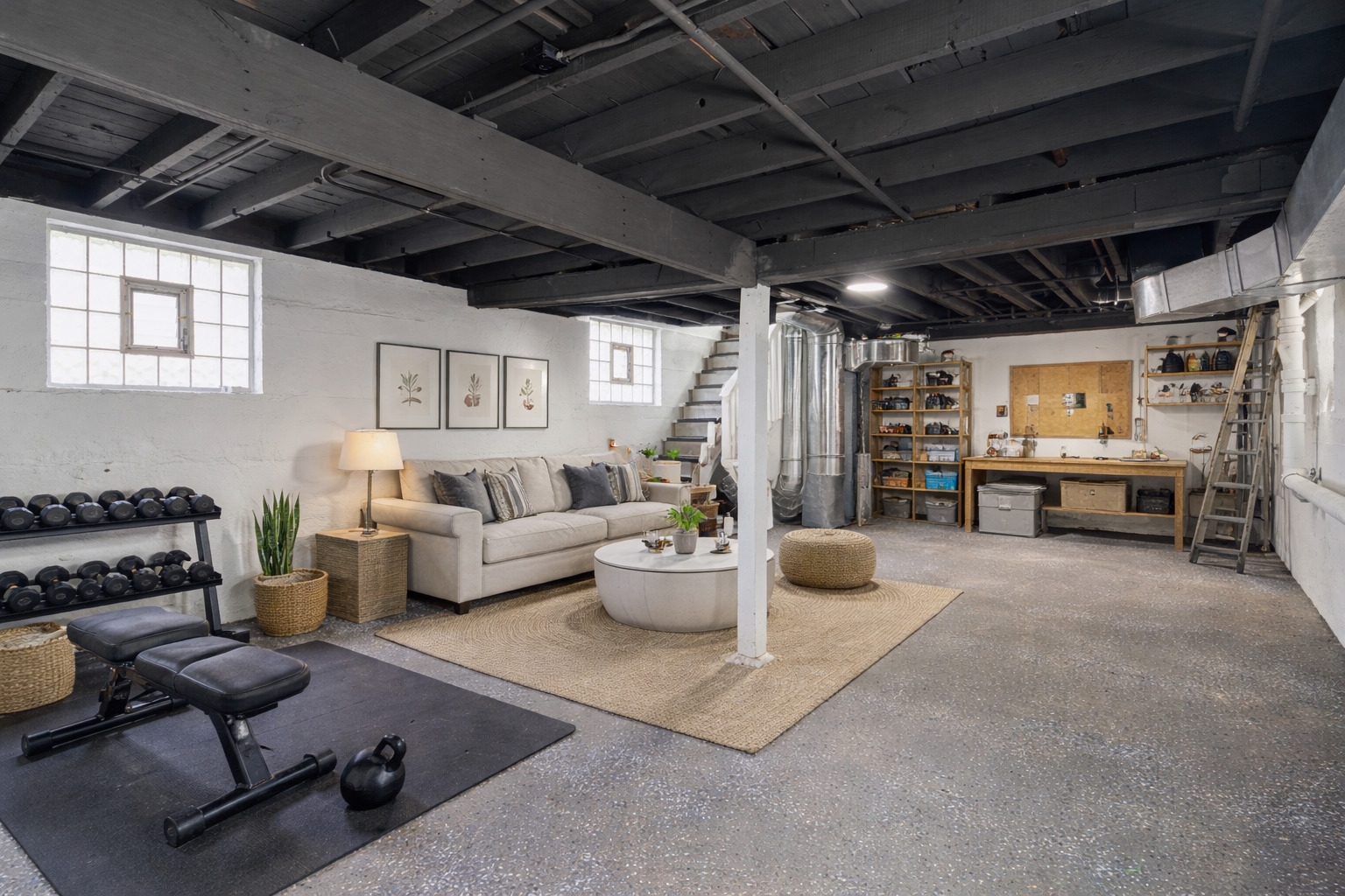 6347 South Kenneth Avenue Chicago, IL 60629 - Photo 23 of 40 a living room with furniture and a chandelier