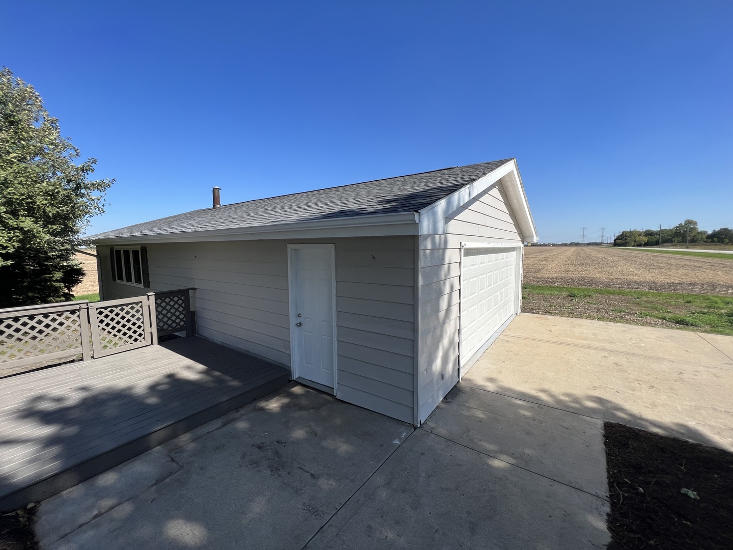 1980 West Grand Ridge Road Mazon, IL 60444 - Photo 18 of 21 a view of a house with a backyard