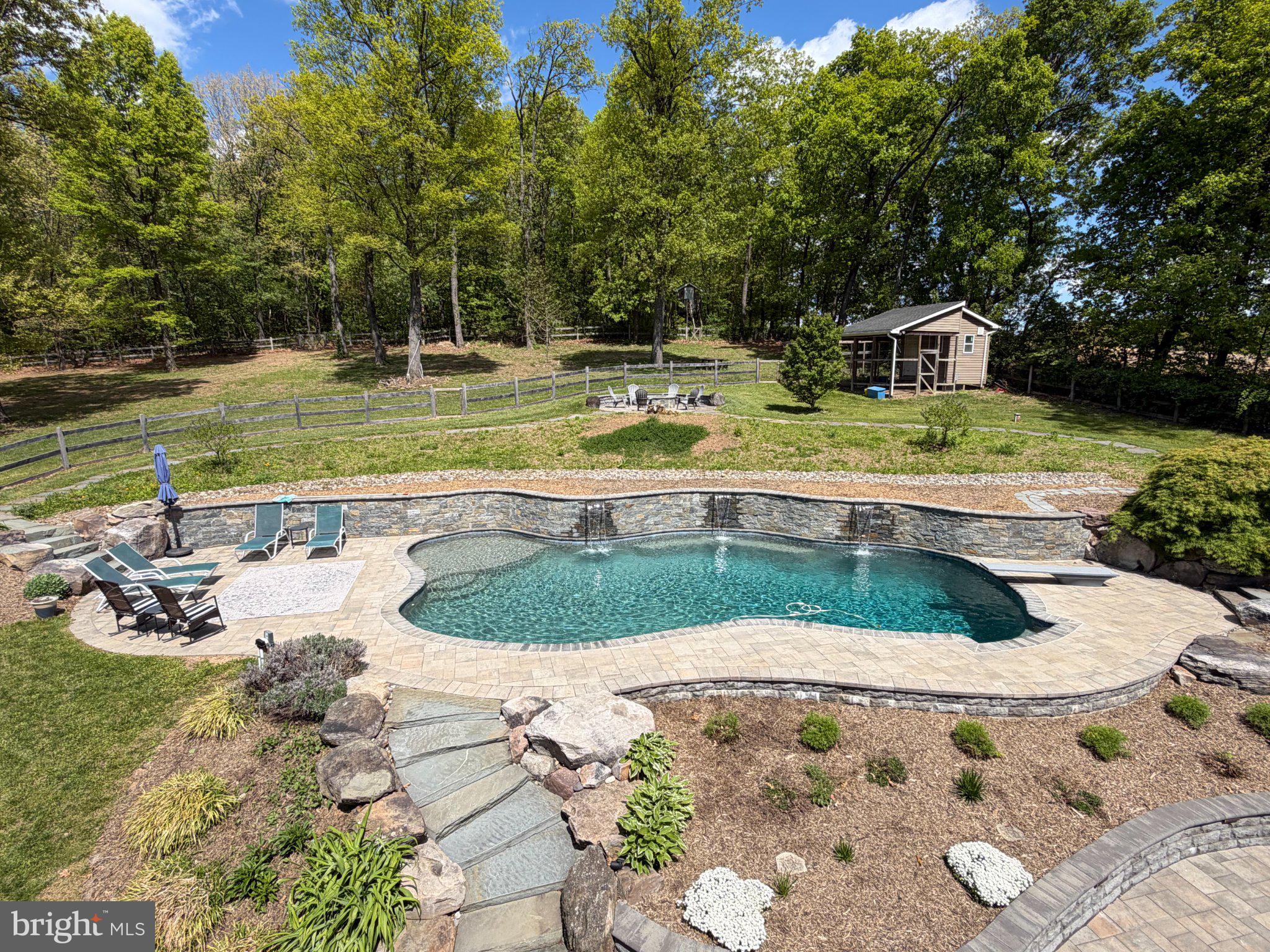 4001 Young Road Manchester, MD 21102 - Photo 3 of 65 Serene oasis with a sparkling pool.