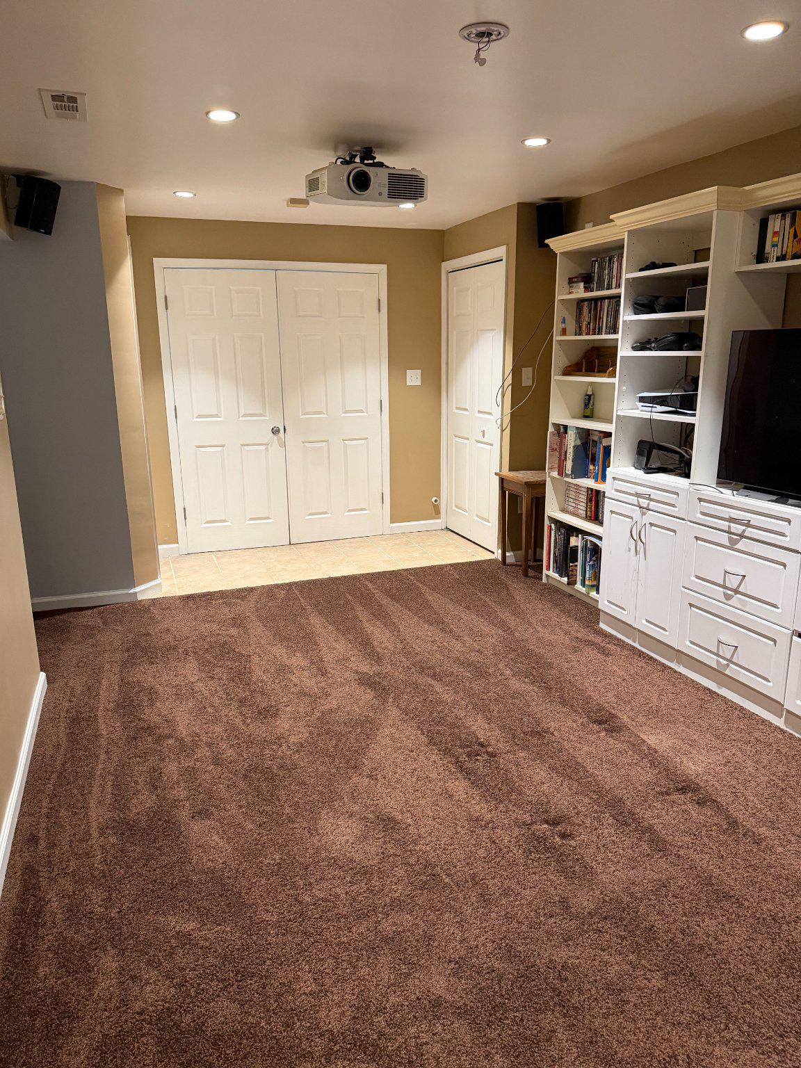 4001 Young Road Manchester, MD 21102 - Photo 40 of 65 Cozy media room with projector and screen.