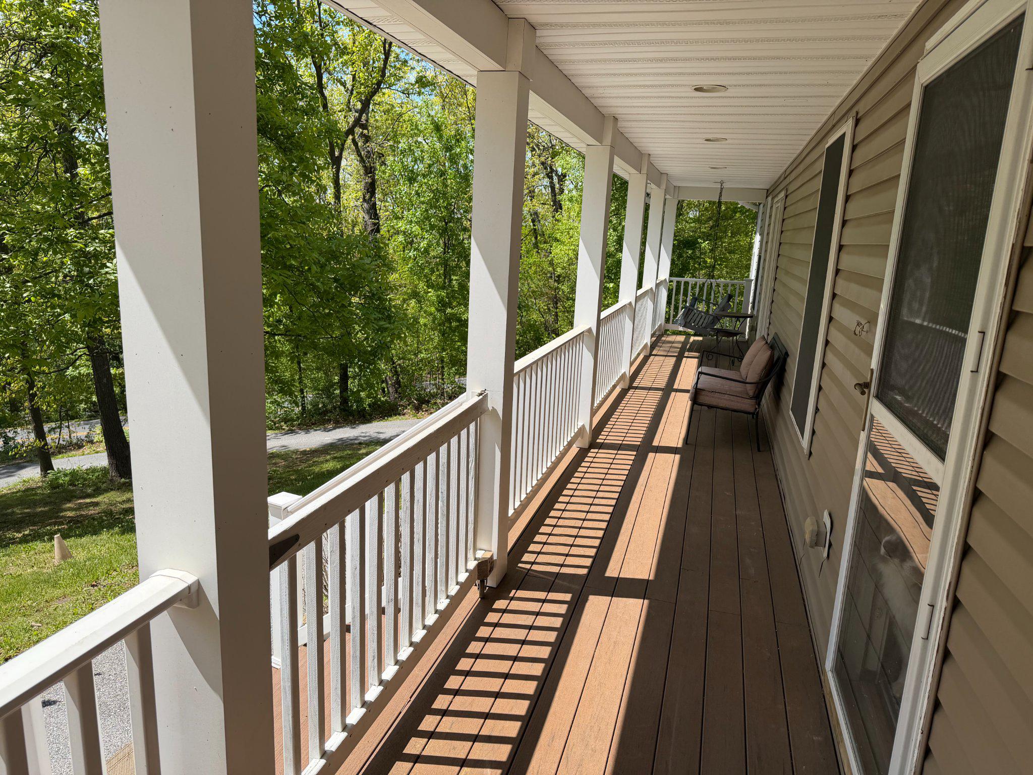 4001 Young Road Manchester, MD 21102 - Photo 44 of 65 Huge covered front porch with swing.