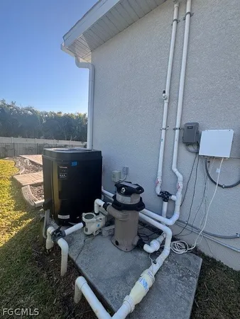 a view of a outdoor space with furniture