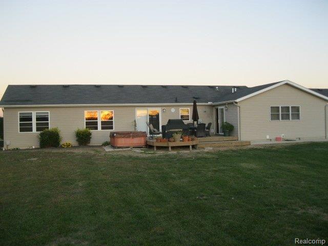 4388 Jackman Road Ida, MI 48140 - Photo 2 of 13 rear view.JPG