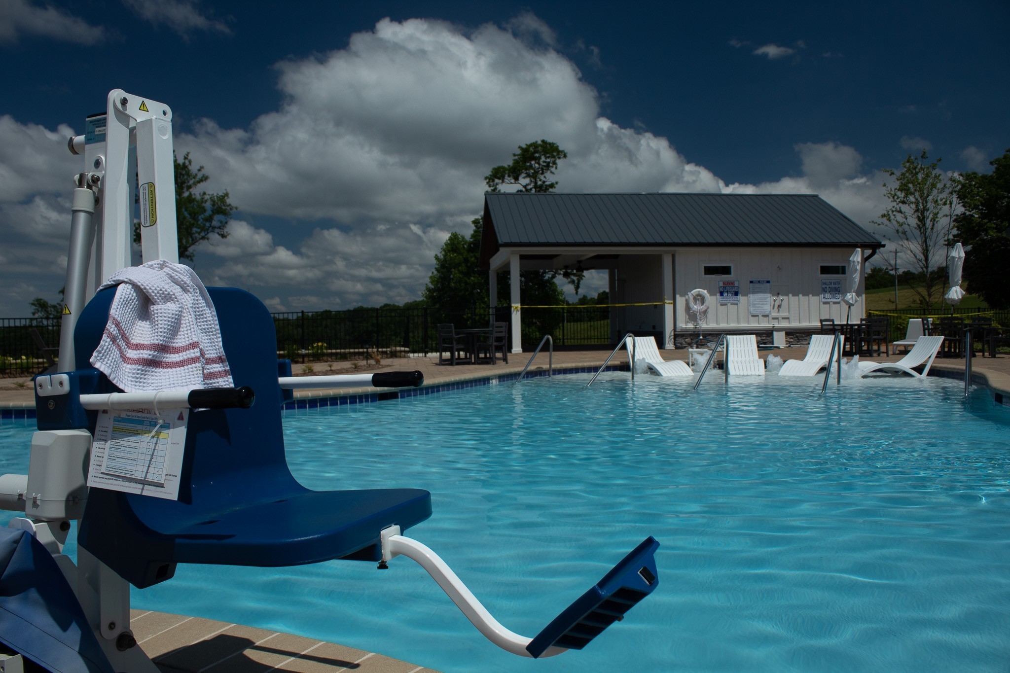 80 B Swan Ridge Celina, TN 38551 - Photo 15 of 23 swimming pool view with a seating space