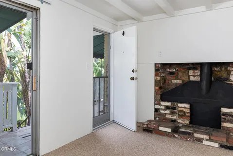 a view of room with window