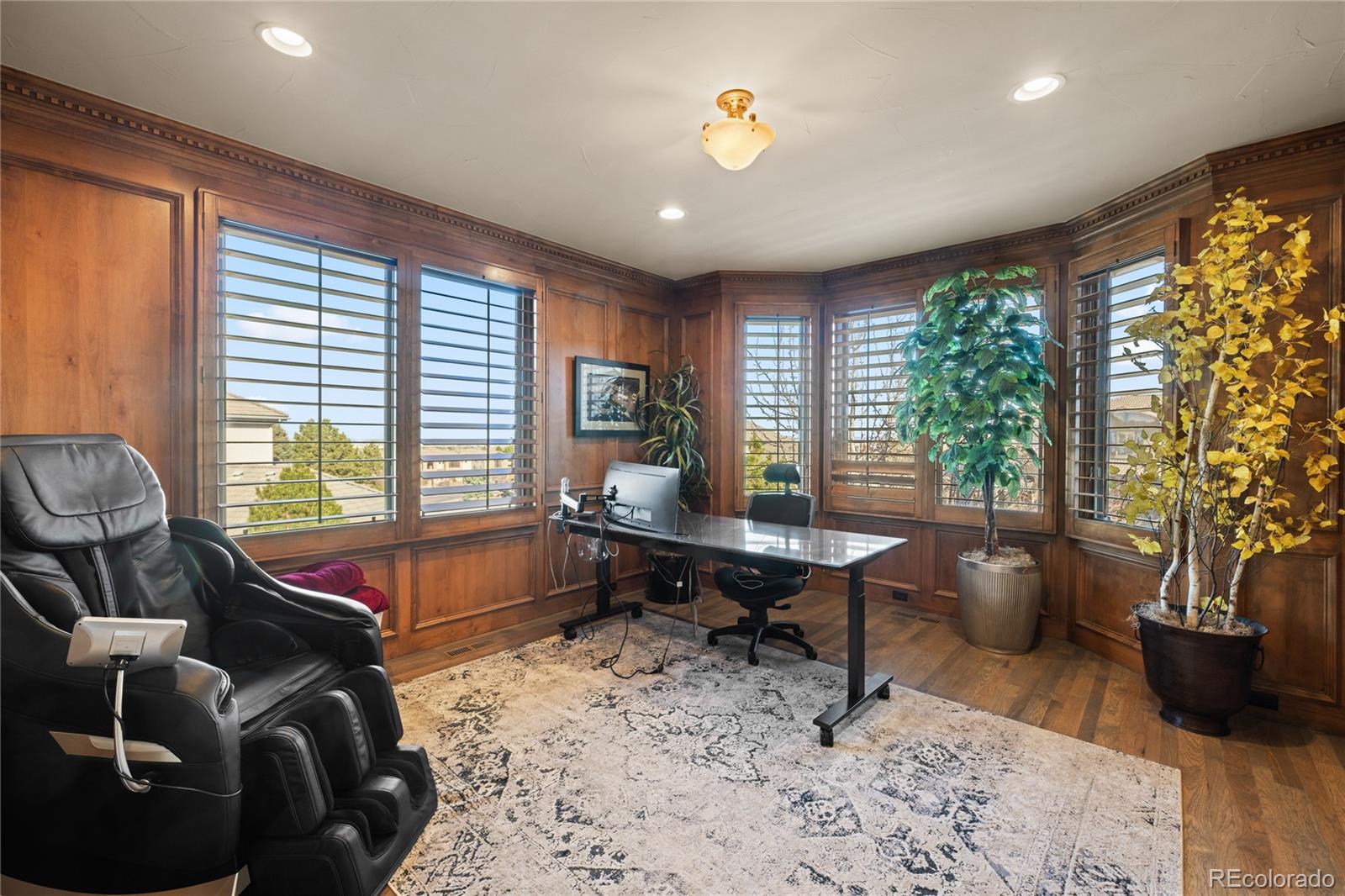 8751 Crooked Stick Place Lone Tree, CO 80124 - Photo 28 of 50 a living room with furniture and a potted plant