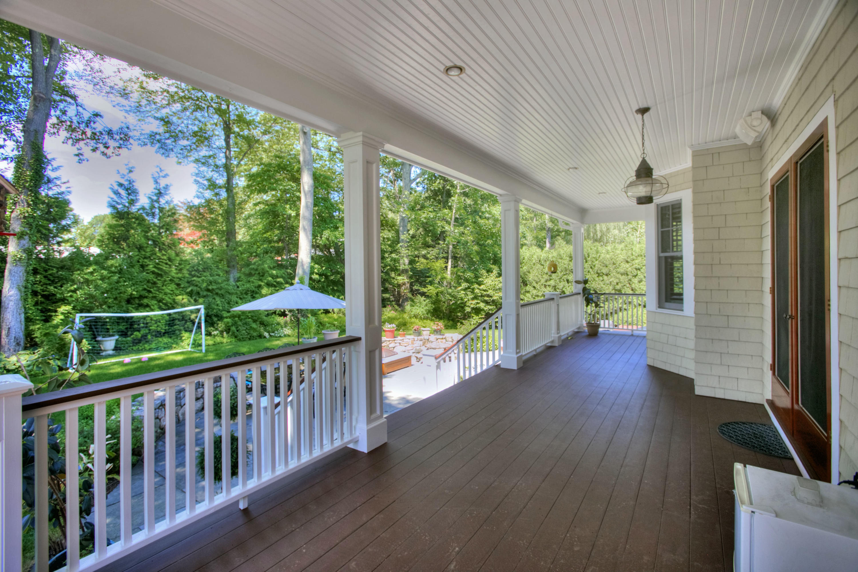 121 Gower Road New Canaan, CT 06840 - Photo 27 of 30 Covered porch
