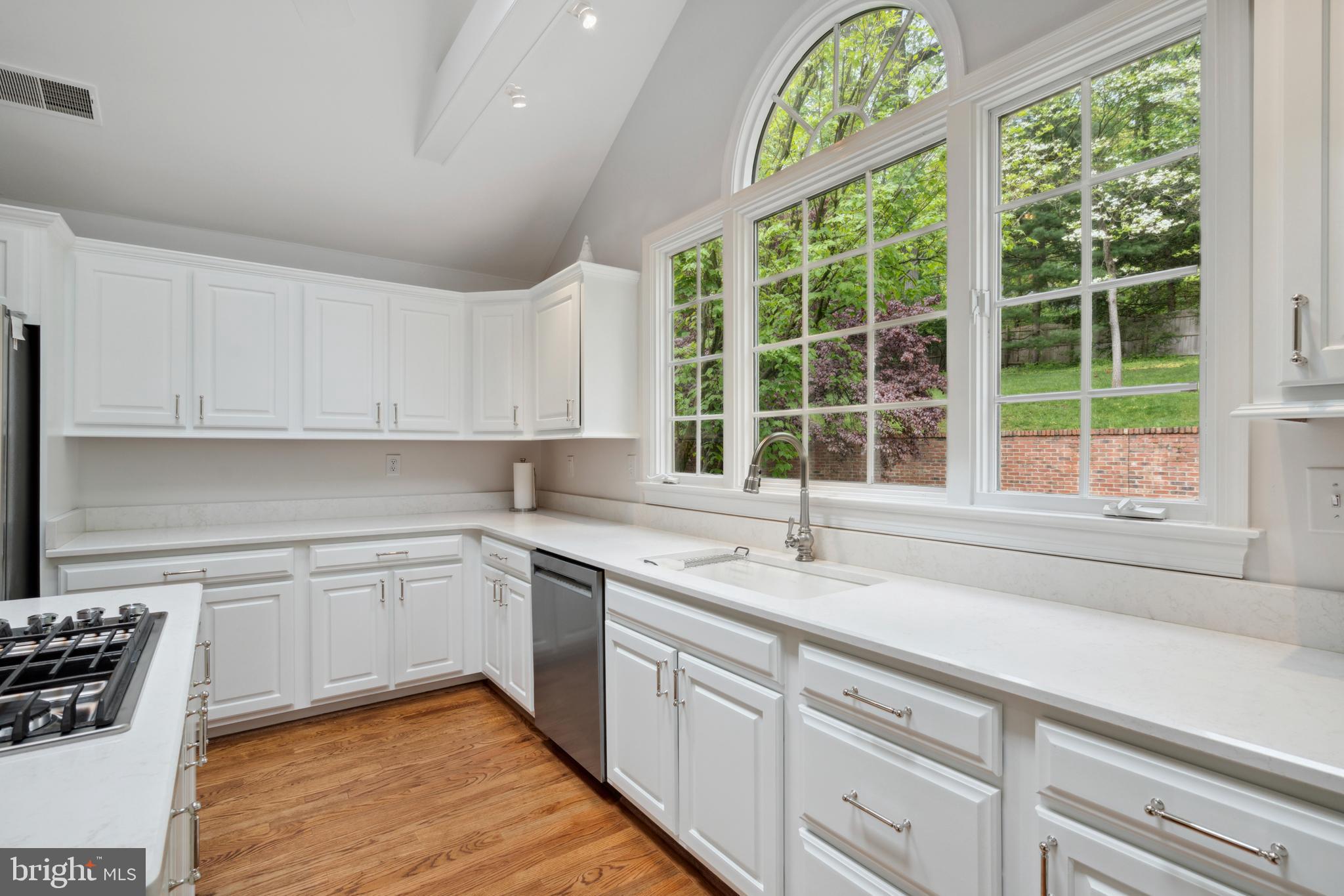 6 Paul Road Wayne, PA 19087 - Photo 12 of 52 Kitchen Overlooking Back Yard
