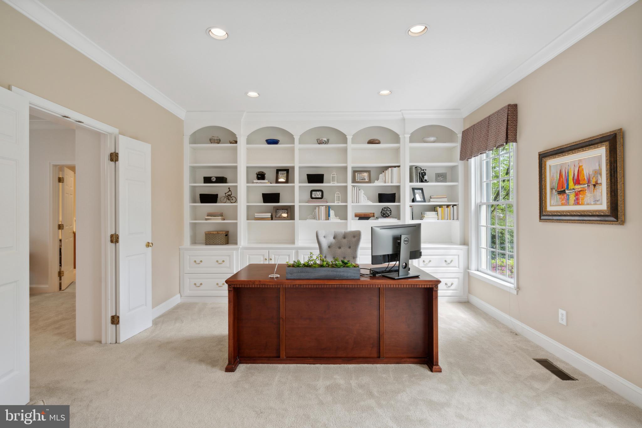 6 Paul Road Wayne, PA 19087 - Photo 18 of 52 Magnificent 1st Floor Office with Built Ins