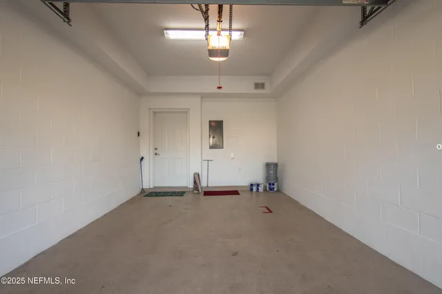 a view of a glass door with a balcony