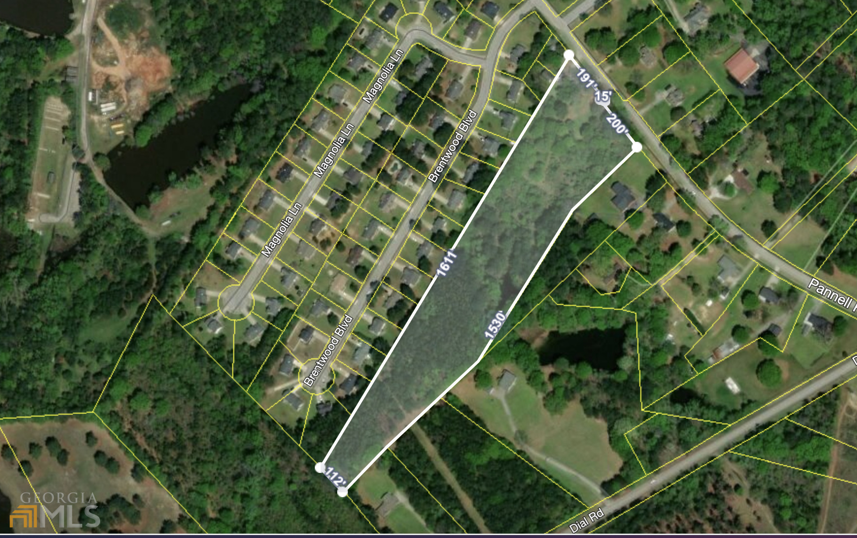877 Pannell Road Monroe, GA 30655 - Photo 1 of 1 a bird view of a garden