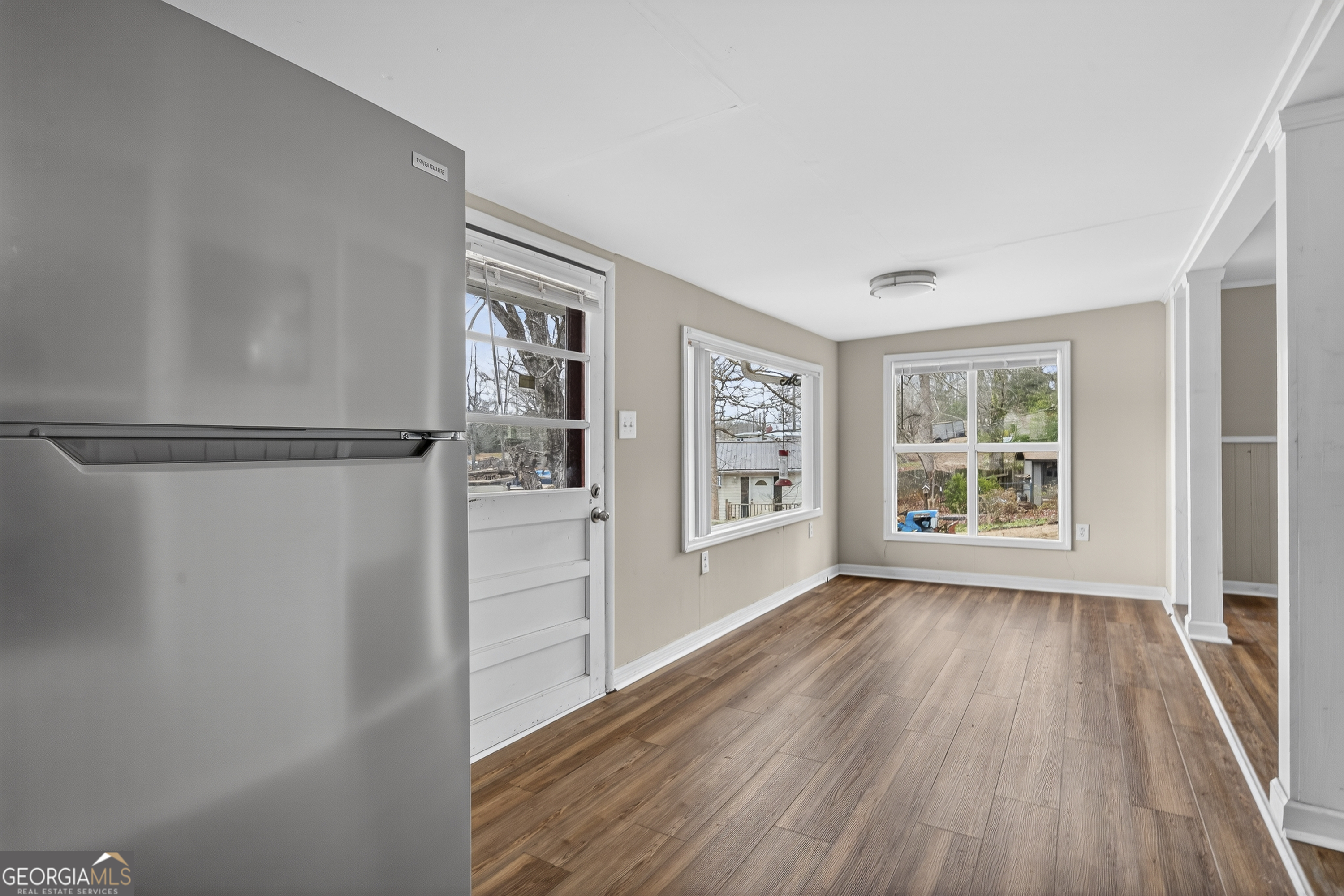 126 Elizabeth Circle Jackson, GA 30233 - Photo 14 of 41 a view of a room with wooden floor and a window