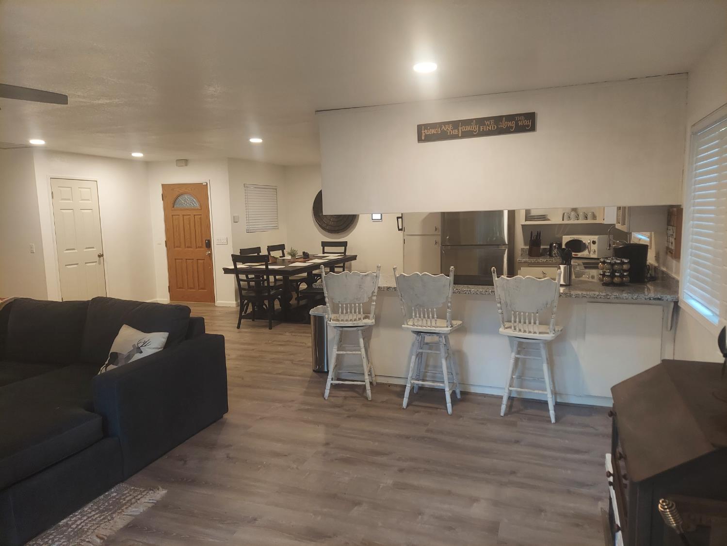 489 Alpine Drive Colfax, CA 95713 - Photo 3 of 46 a living room with furniture and wooden floor