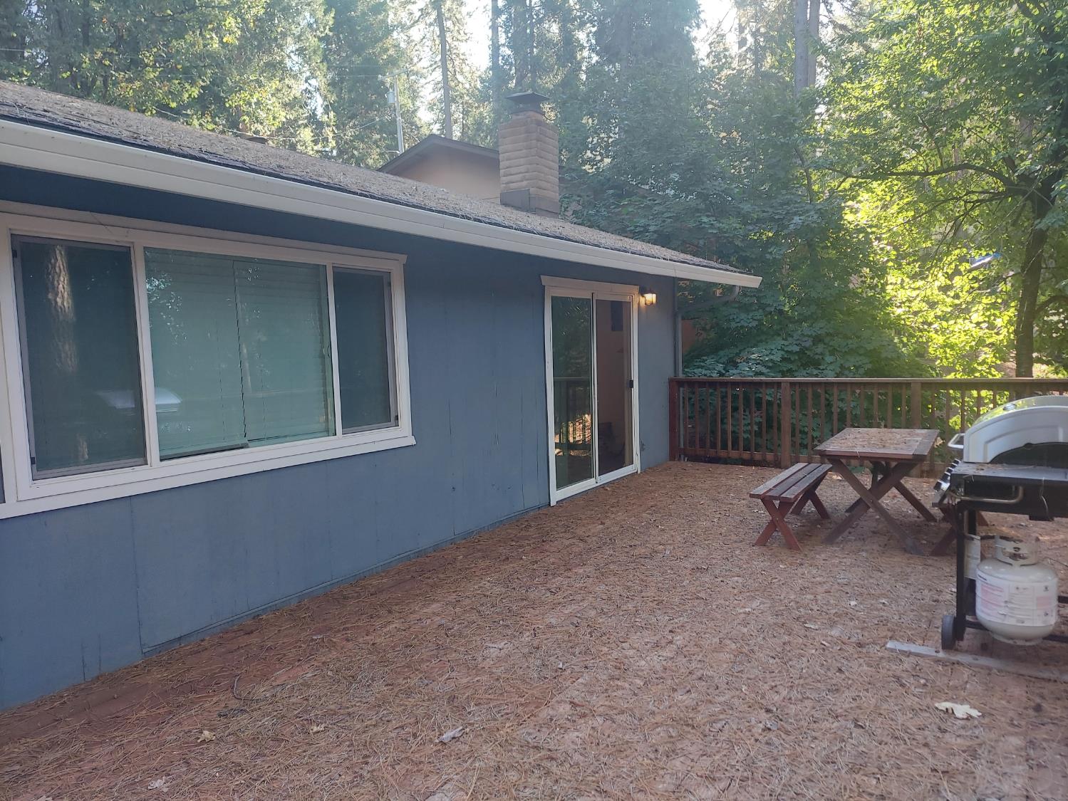 489 Alpine Drive Colfax, CA 95713 - Photo 45 of 46 a view of a house with a backyard and sitting area