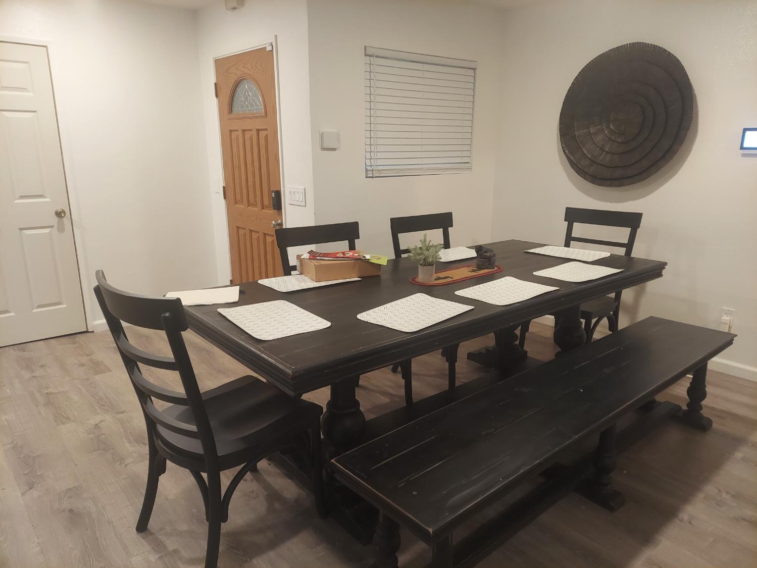 489 Alpine Drive Colfax, CA 95713 - Photo 7 of 46 a view of a dining room with furniture and wooden floor