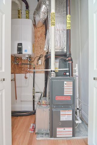 a close view of utility room