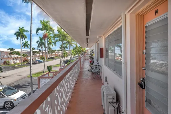 a view of balcony
