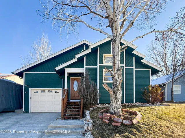 a view of a house with a patio