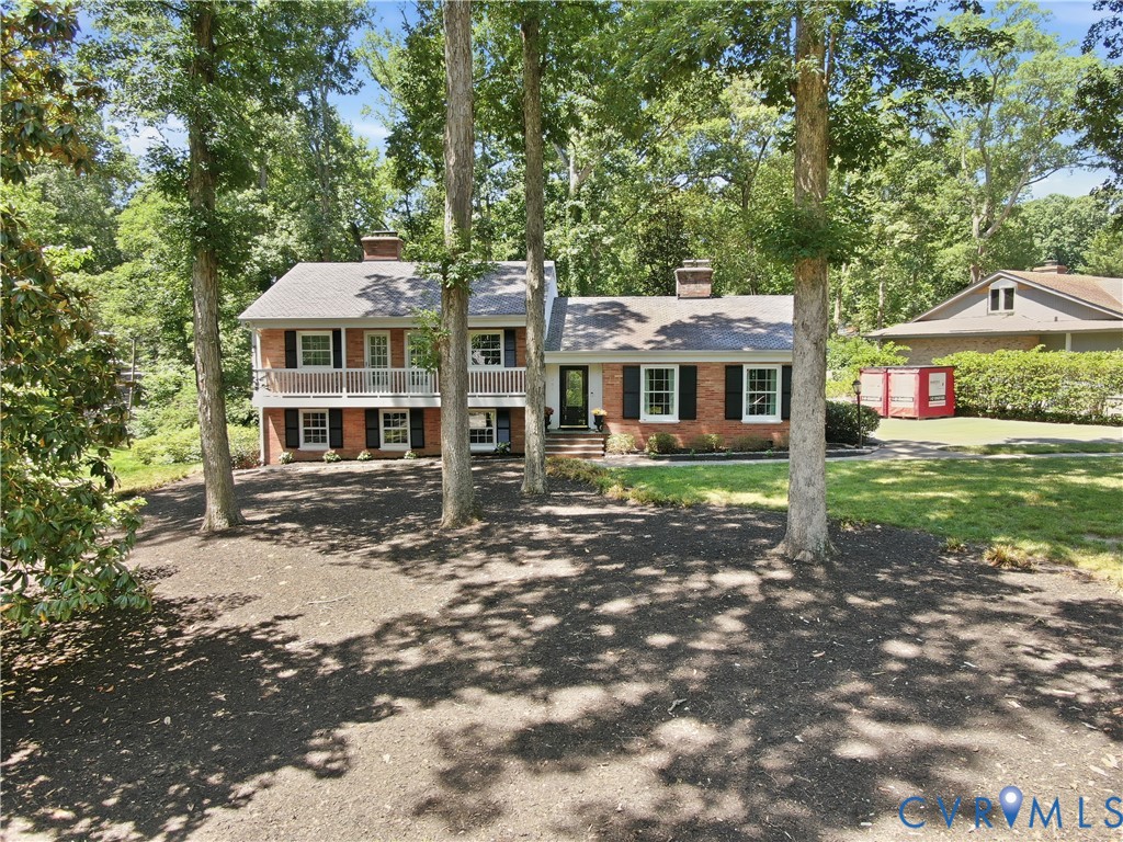 6405 Buckhill Road Richmond, VA 23225 - Photo 67 of 71 Brick facade residence featuring a front porch wit