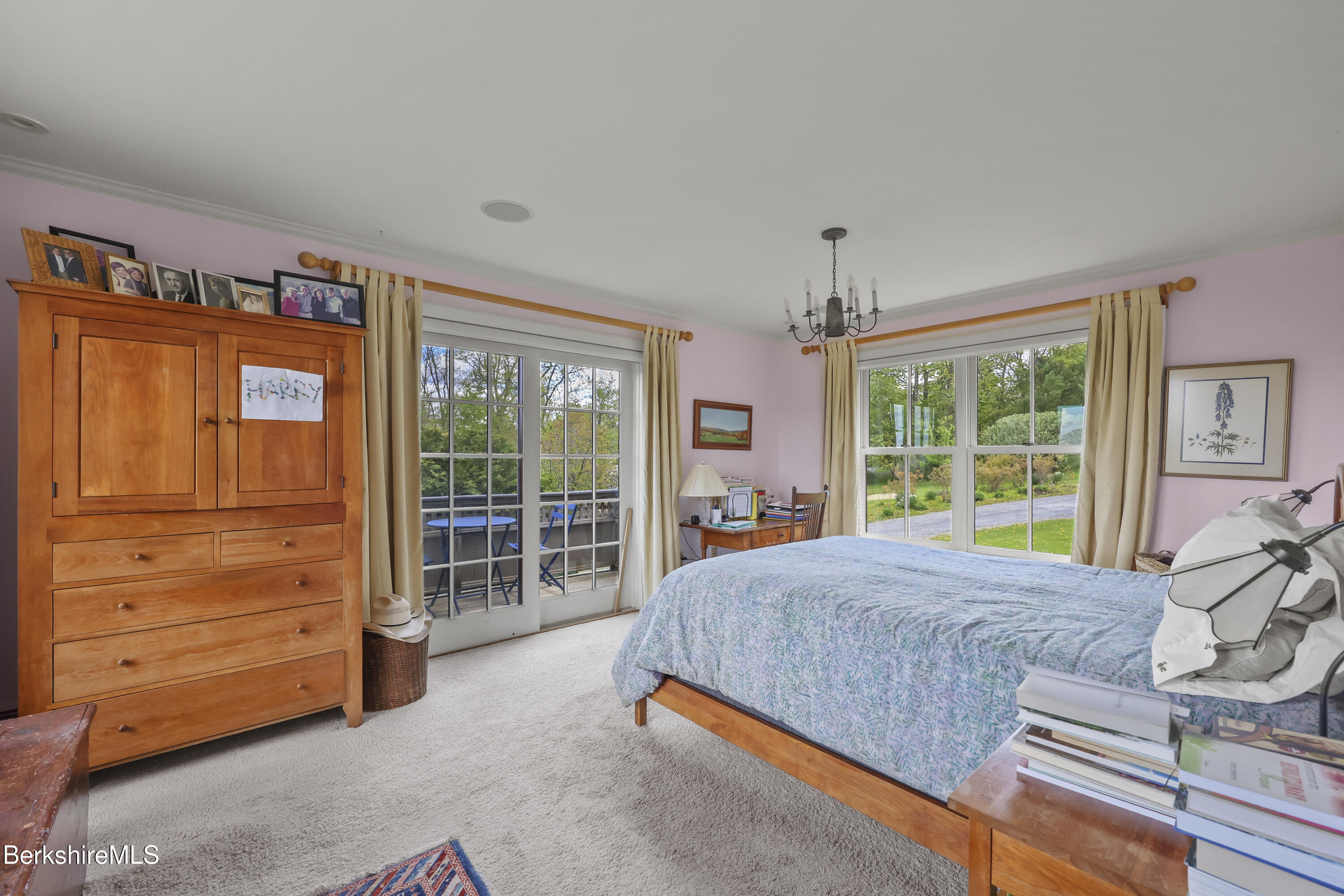 821 Pattison Road North Adams, MA 01247 - Photo 31 of 68 a bed sitting in a room next to a window