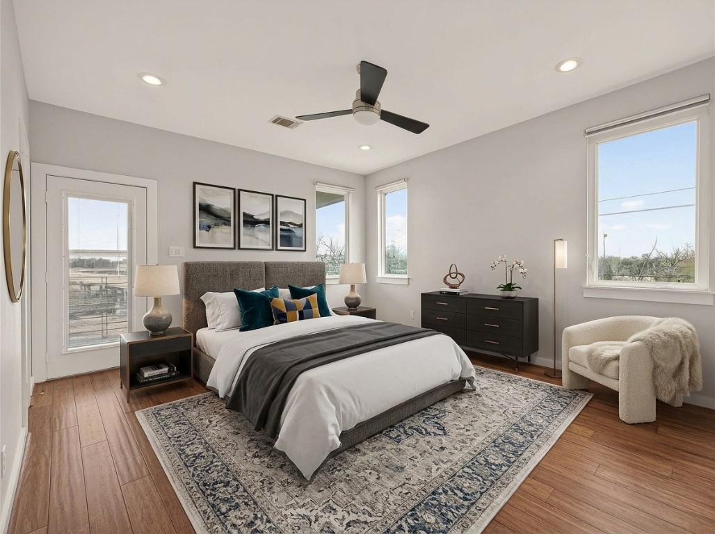 1819 South Street Houston, TX 77009 - Photo 15 of 27 a bed room with bed and a window